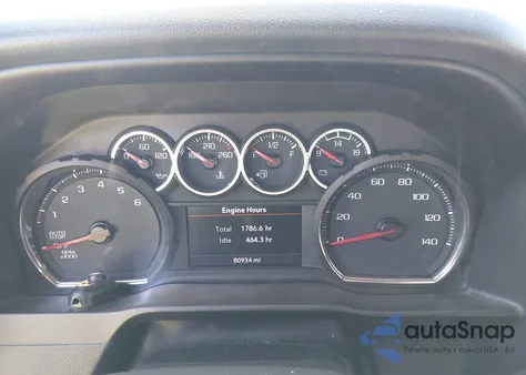 2020 Chevrolet Silverado 1500 4Wd Short Bed Lt Trail Boss z USA, uszkodzony, nr VIN 3GCPYFED7LG367998